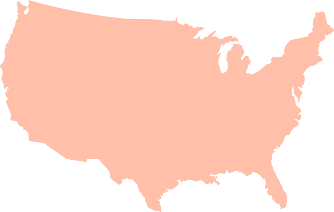 Map graphic of continental United States with Chewy Gives Back metrics.